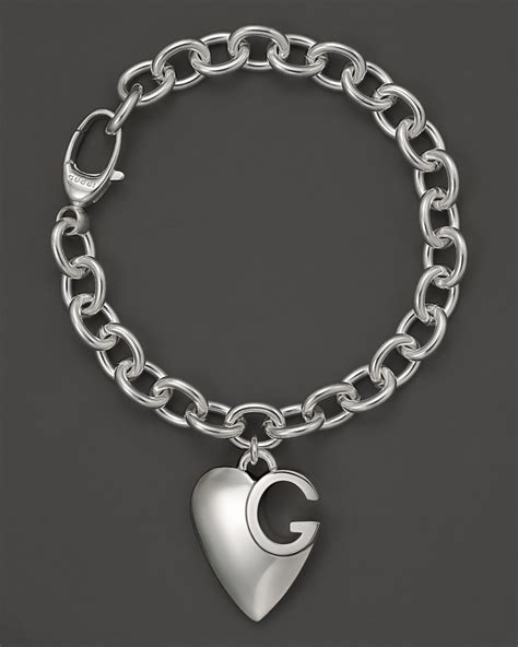 gucci sterling silver charm bracelet|Gucci Jewelry & Watches for Women .